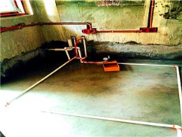 招商花园D10栋李哥家防水施工现场